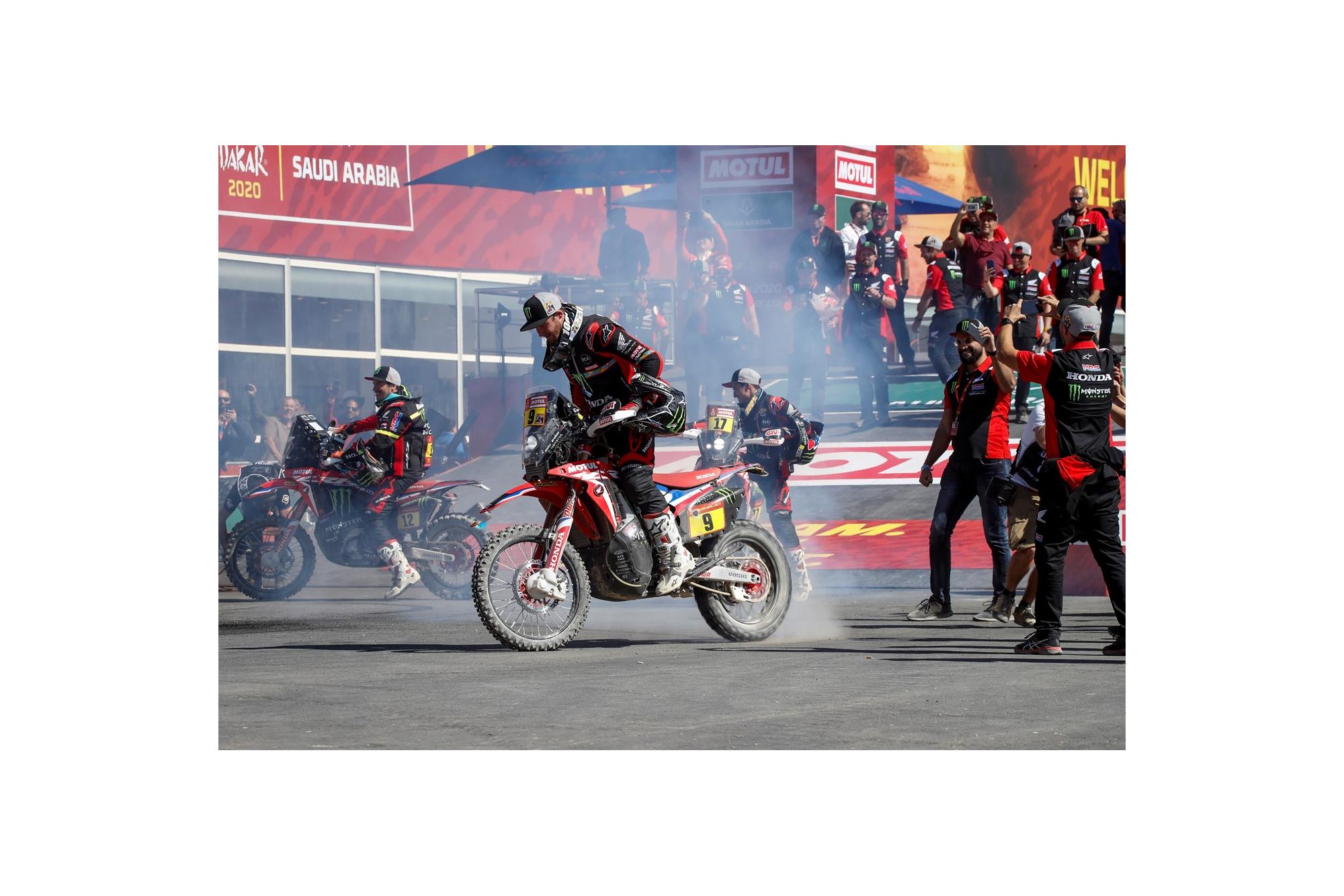 O Ricky Brabec και η Honda κατακτούν τη νίκη στο 2020 Dakar Rally