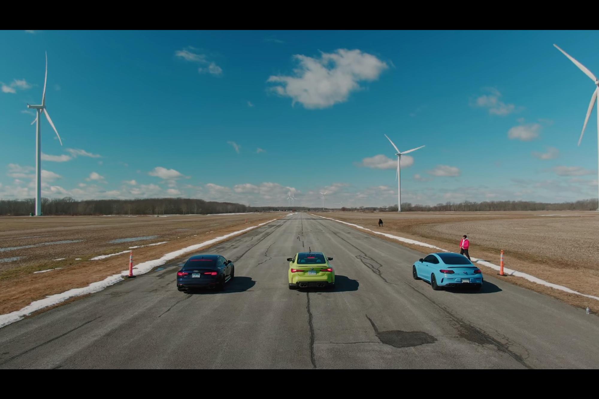 Audi RS5 VS AMG C63S VS BMW M4 Competition
