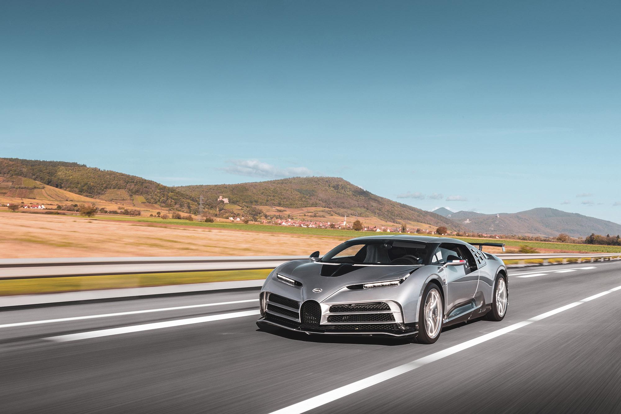 Στο δρόμο με την Bugatti Centodieci