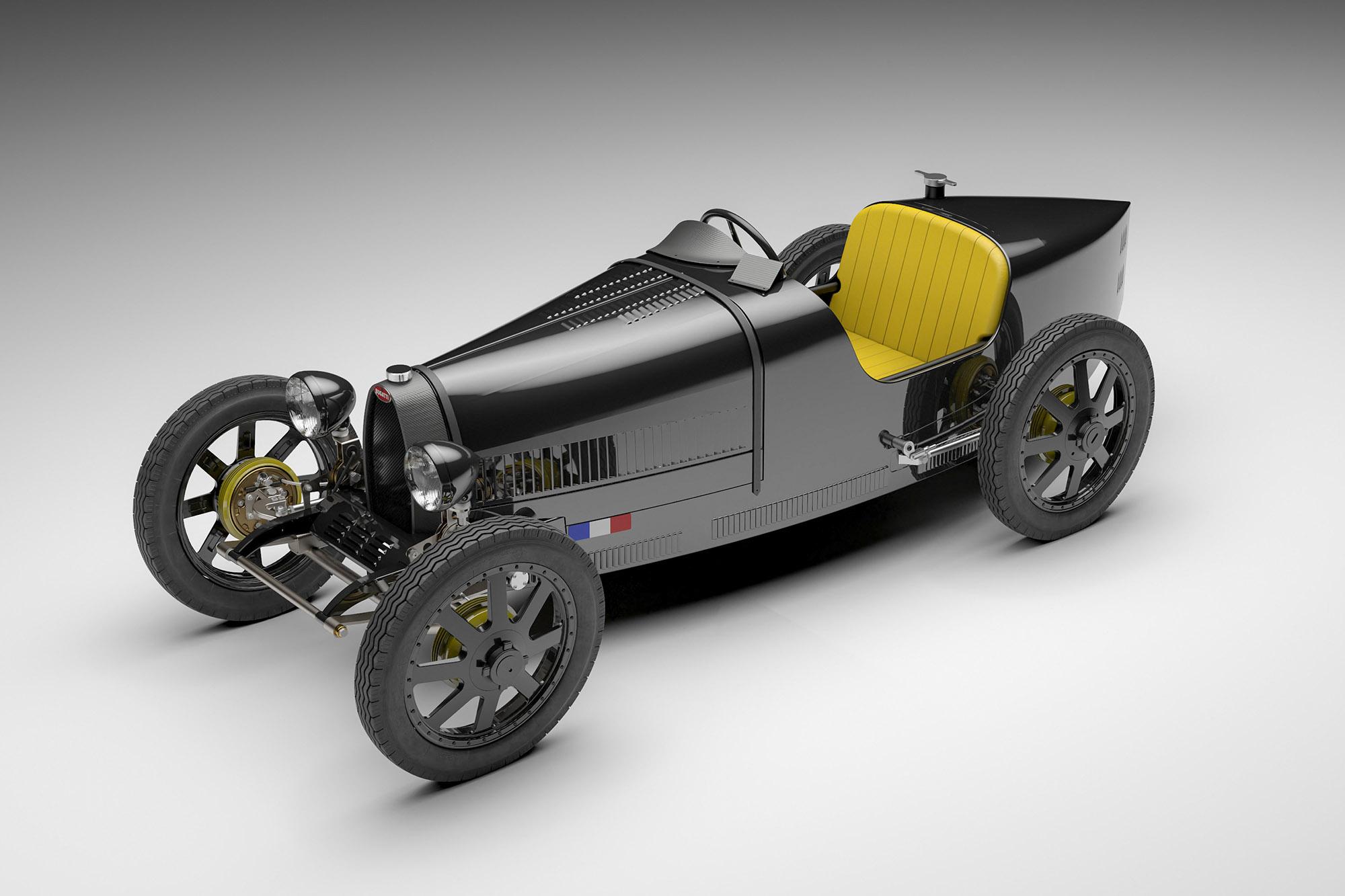 Bugatti Baby II carbon edition: Εμπνευσμένη από την Roadster W16 Mistral