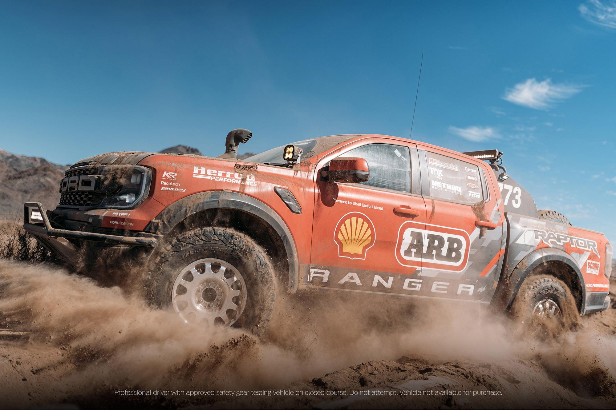 Το νέο Ford Ranger Raptor στο Baja 1000