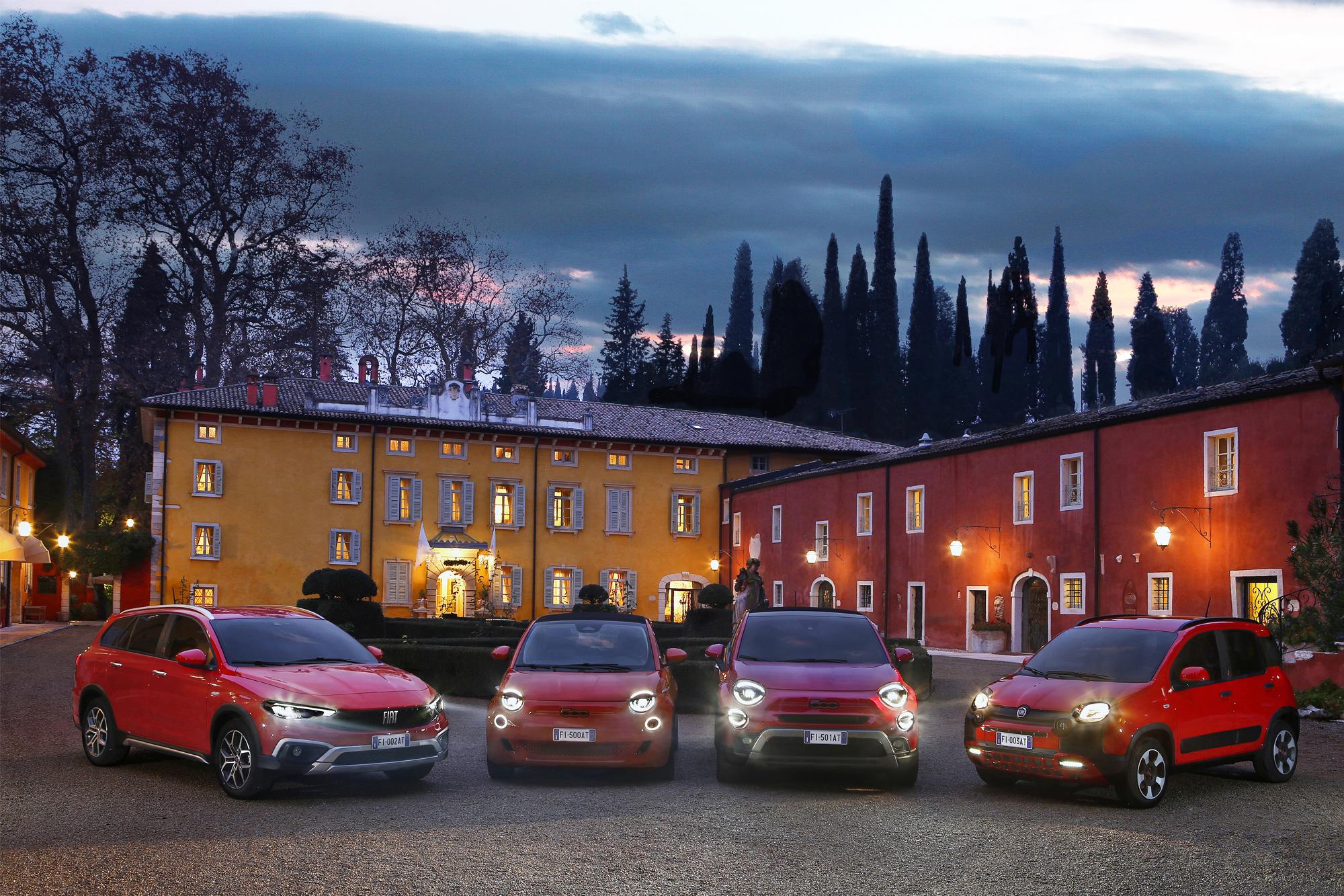 Το σύνολο της γκάμας της Fiat εντάσσεται στη σειρά (RED)