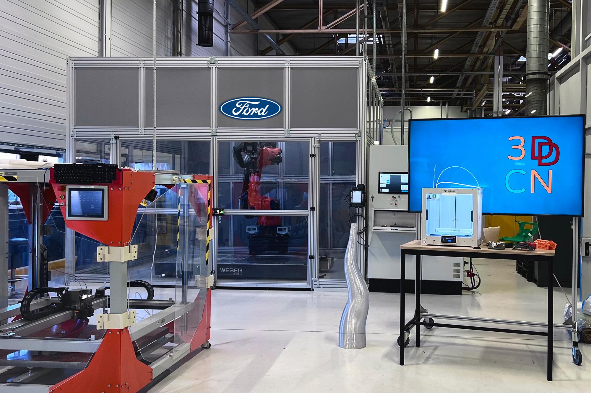 Κέντρο 3D εκτύπωσης από την Ford