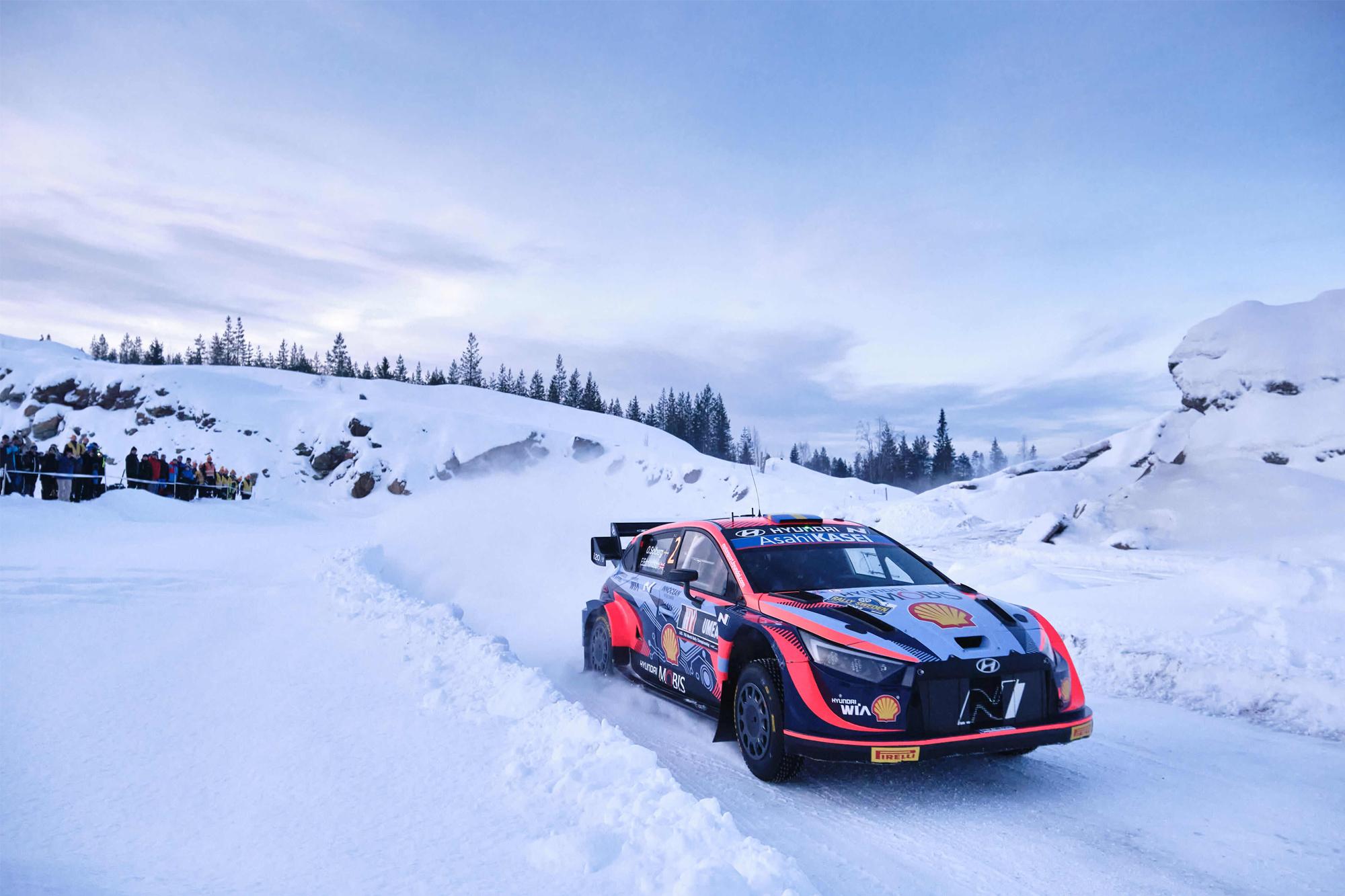 Η Hyundai κατέκτησε το πρώτο της βάθρο στο WRC του 22