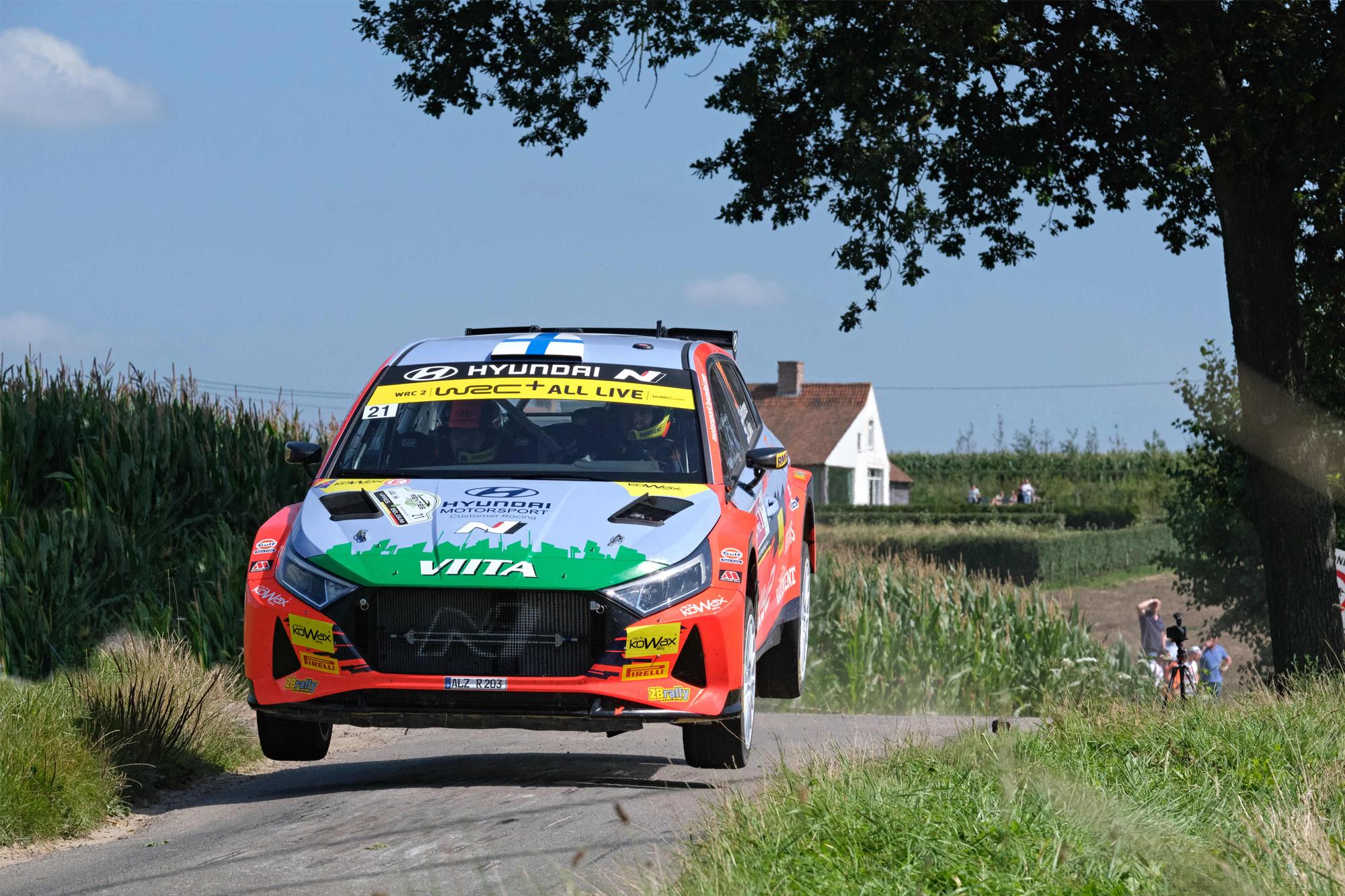 Νικηφόρο ντεμπούτο για το Hyundai i20N Rally2 στο Ypres Rally 