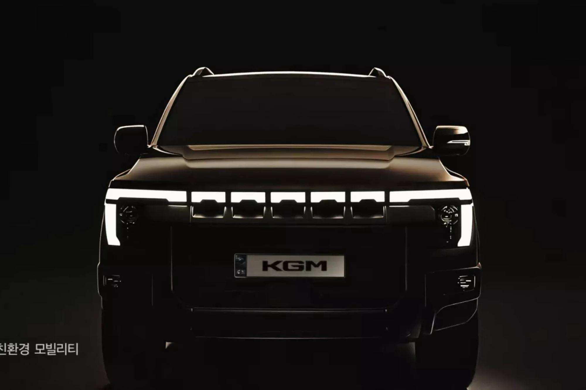 H KGM θα παρουσιάσει ένα νέο θερμικό μεσαίου μεγέθους pickup