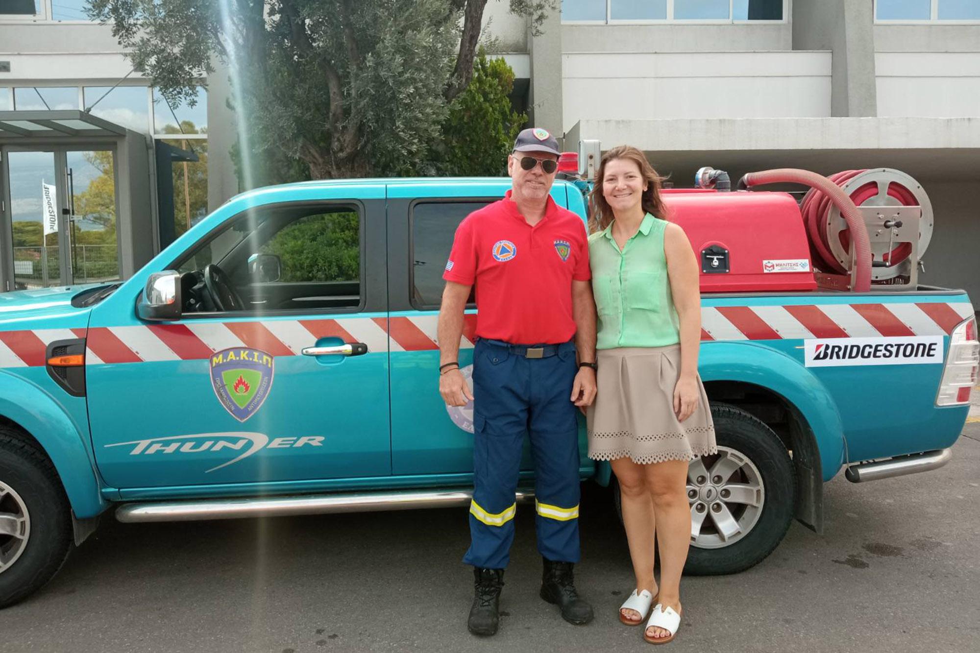 Η Elastrak στηρίζει τους εθελοντές πυροσβέστες