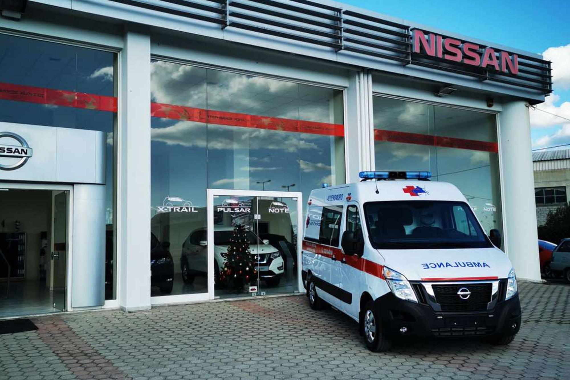 Ασθενοφόρο Nissan NV400