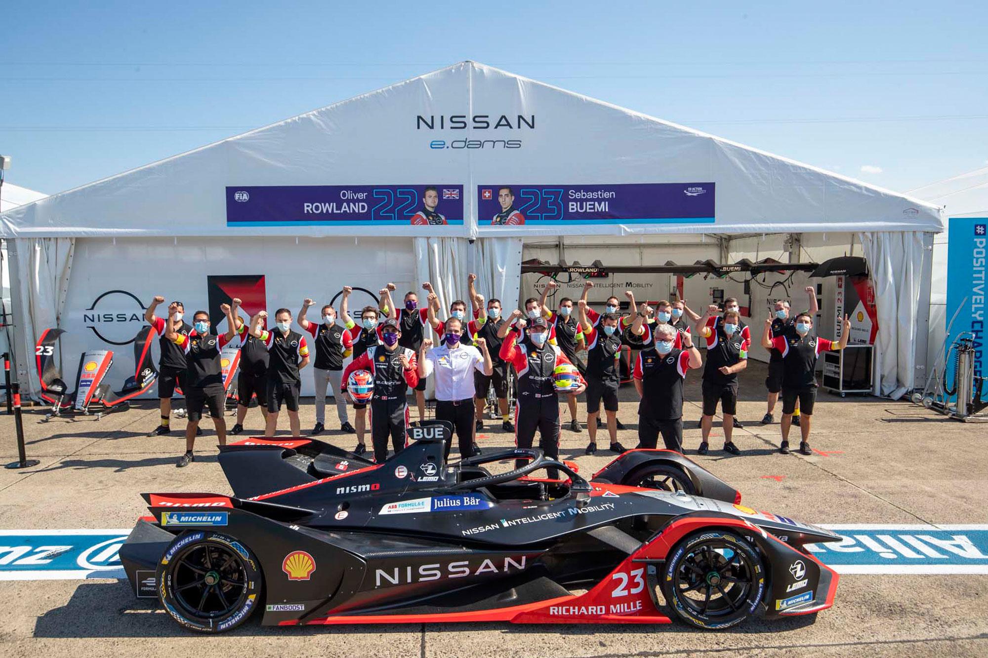 H Nissan e.dams έτοιμη για τις δοκιμές της Formula E