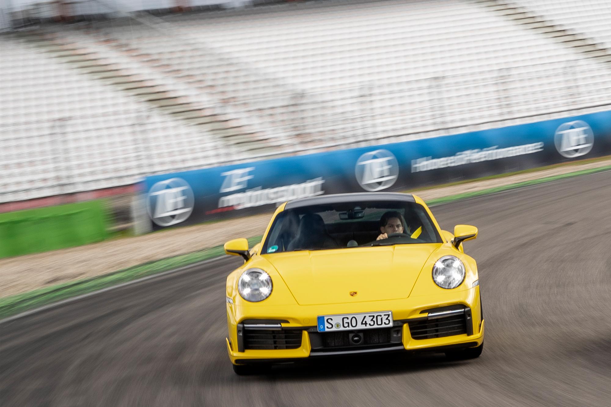Η νέα Porsche 911 Turbo στο Hockenheim