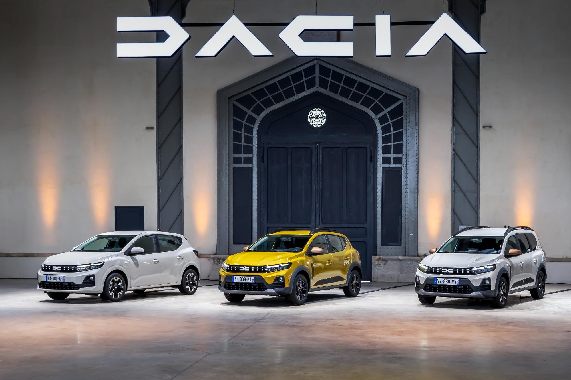 Ανανέωση για τα Dacia Sandero, Sandero Stepway, Logan και Jogger