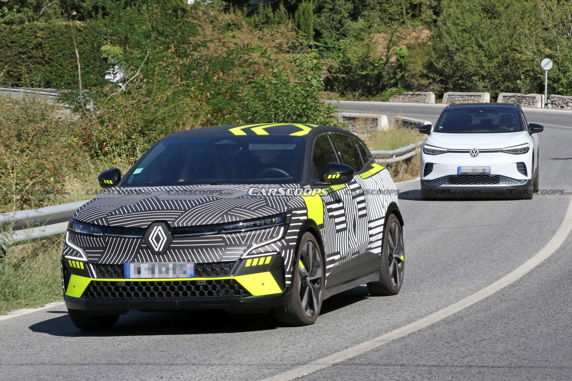 Spy-shots: Renault Megane E-Tech Electric