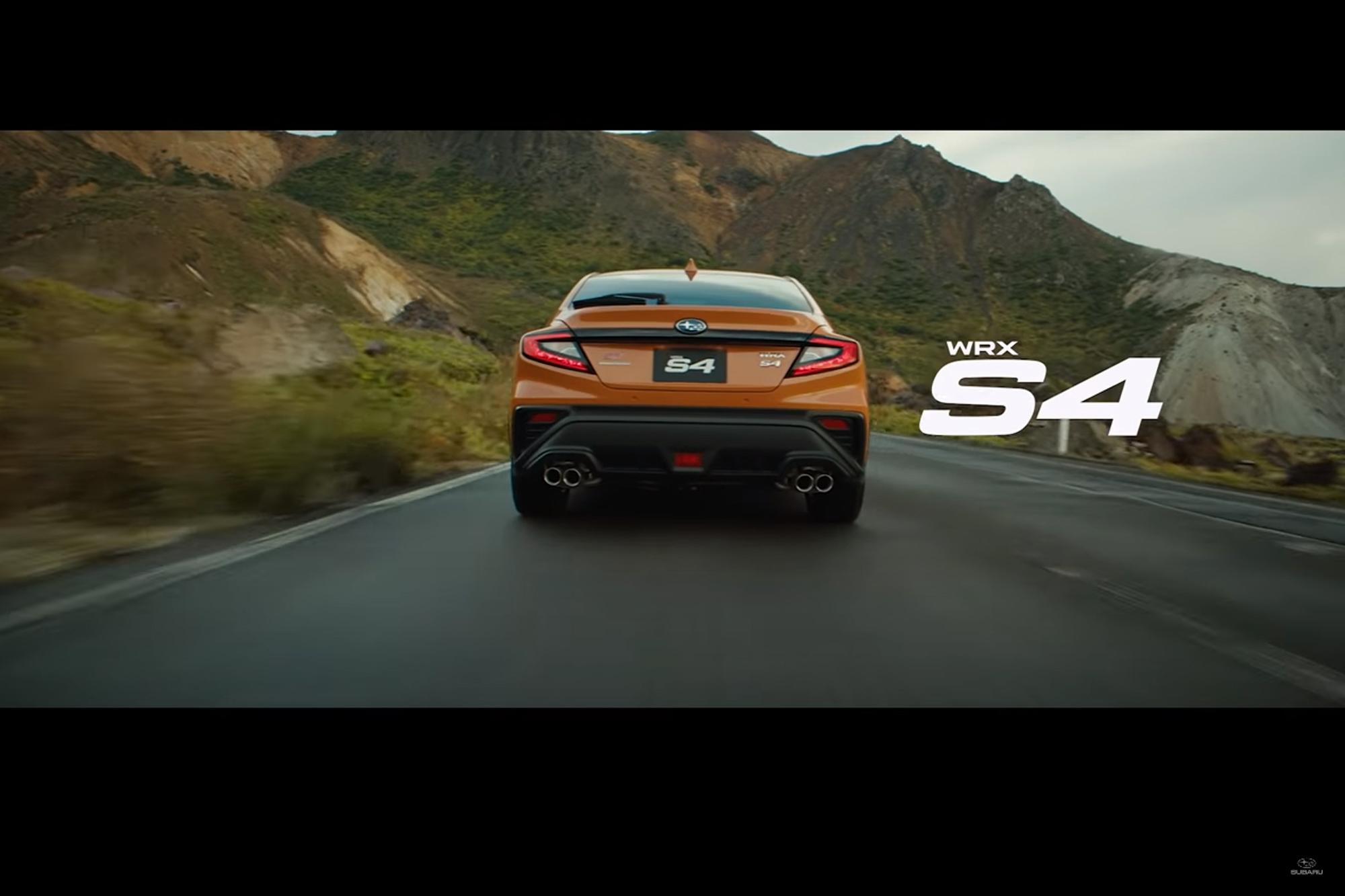 Teaser: Subaru WRX S4
