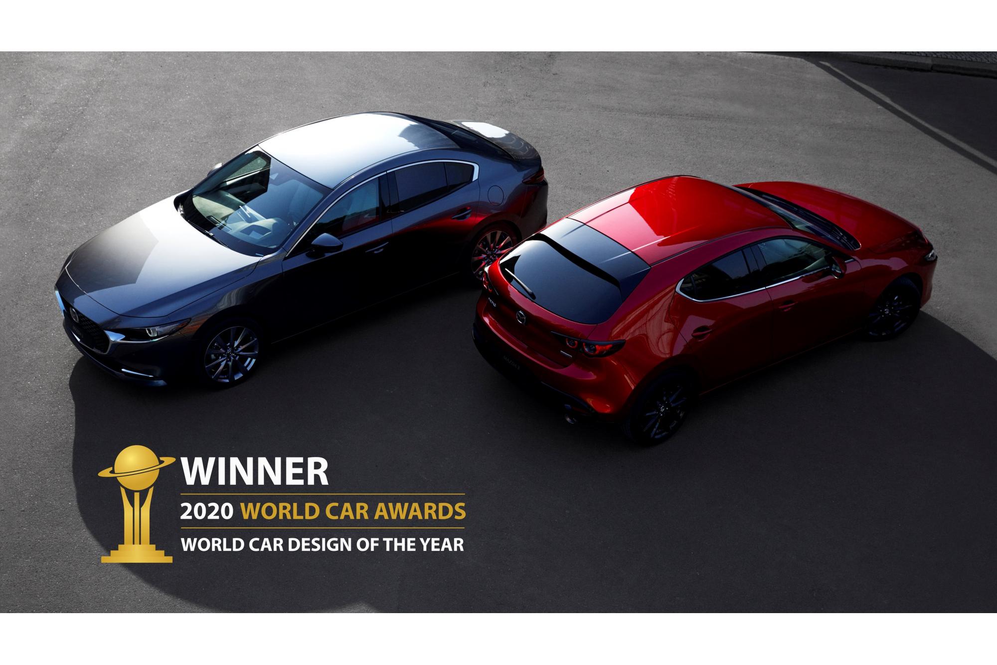 Στο Mazda3 το βραβείο World Car Design of the Year για το 2020