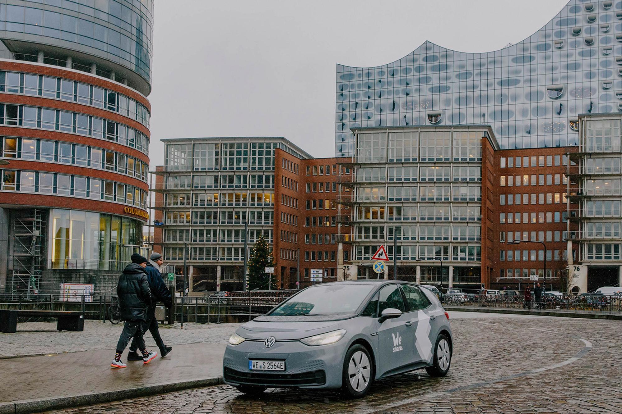 Η Volkswagen ξεκινά car sharing ηλεκτρικών αυτοκινήτων στο Αμβούργο