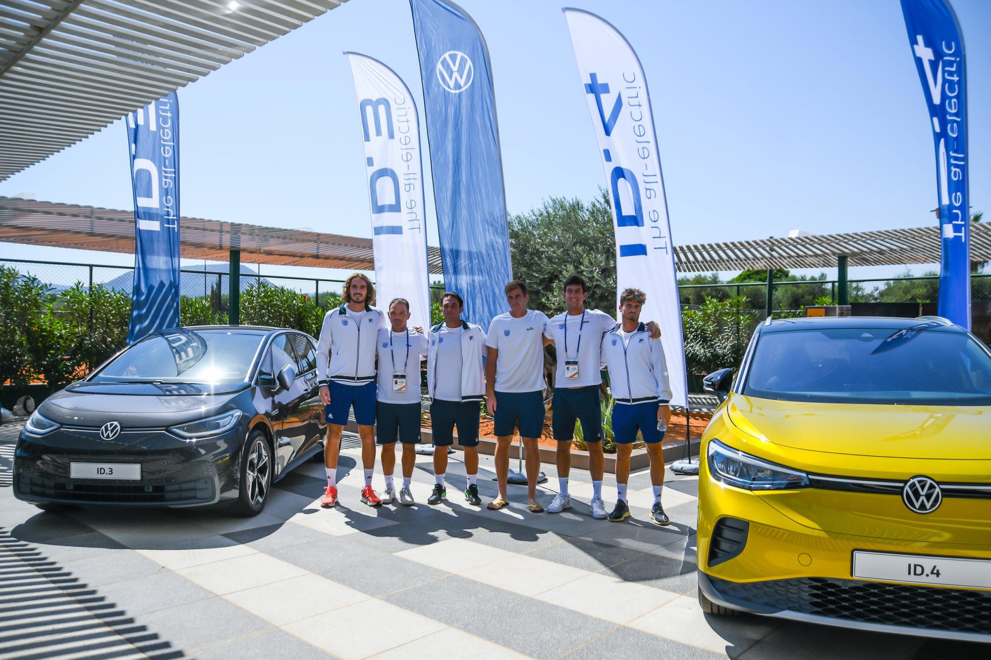 Η Kosmocar-Volkswagen μέγας χορηγός της Εθνικής Ομάδας Τένις για το Davis Cup
