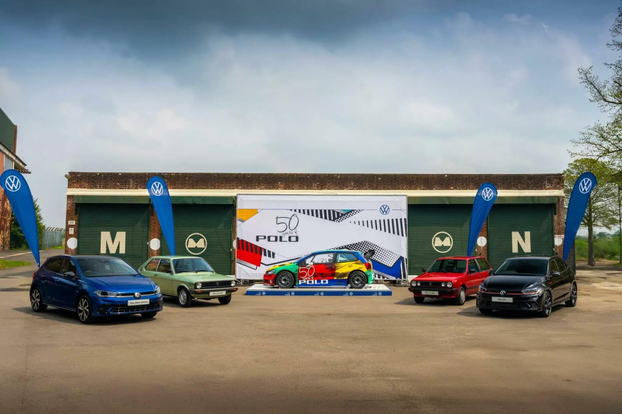Ένα διαφορετικό livery της VW για τα 50 χρόνια του Polo