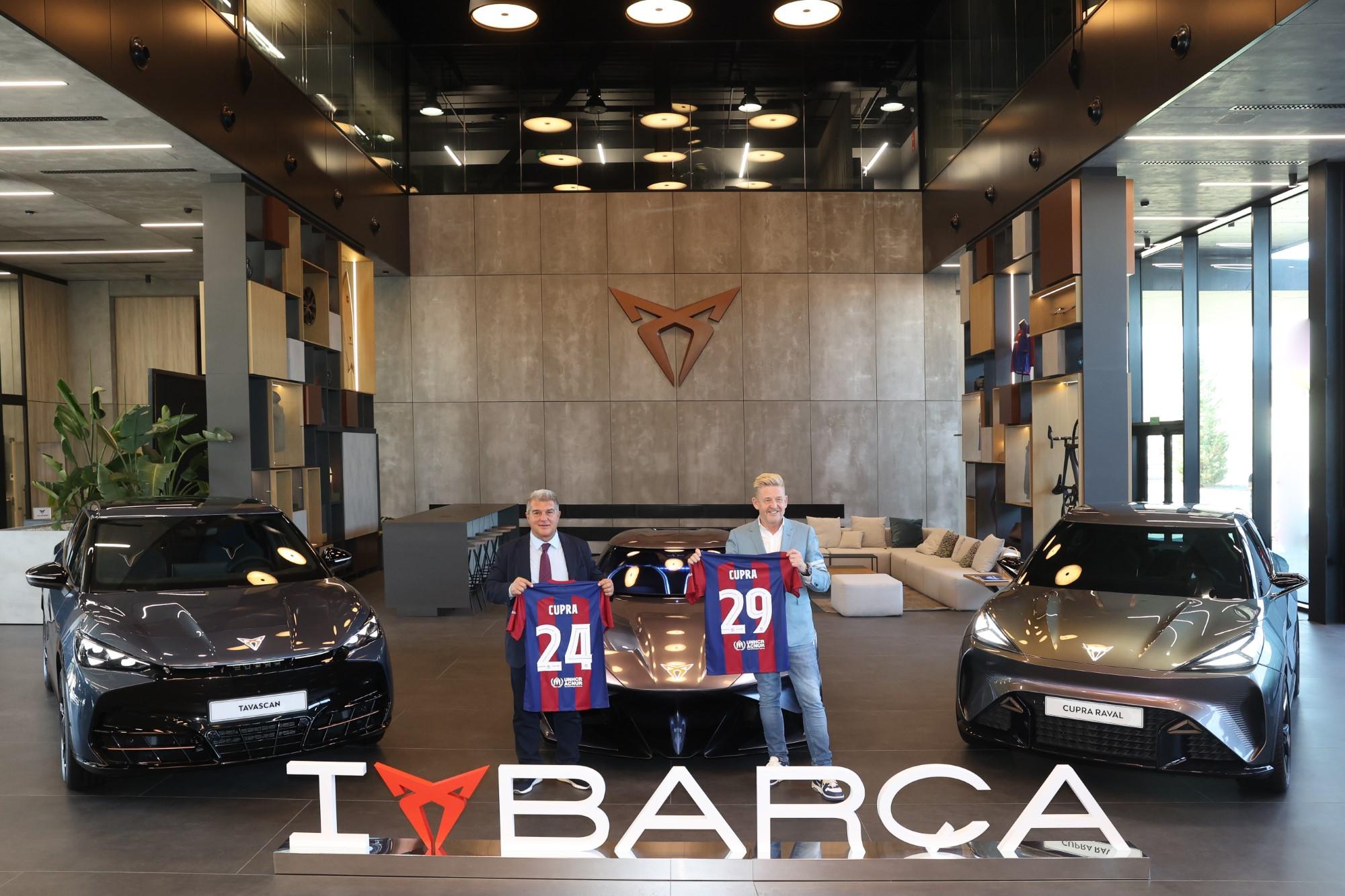 Η CUPRA και η FC Barcelona ανανεώνουν τη συνεργασία τους μέχρι το 2029