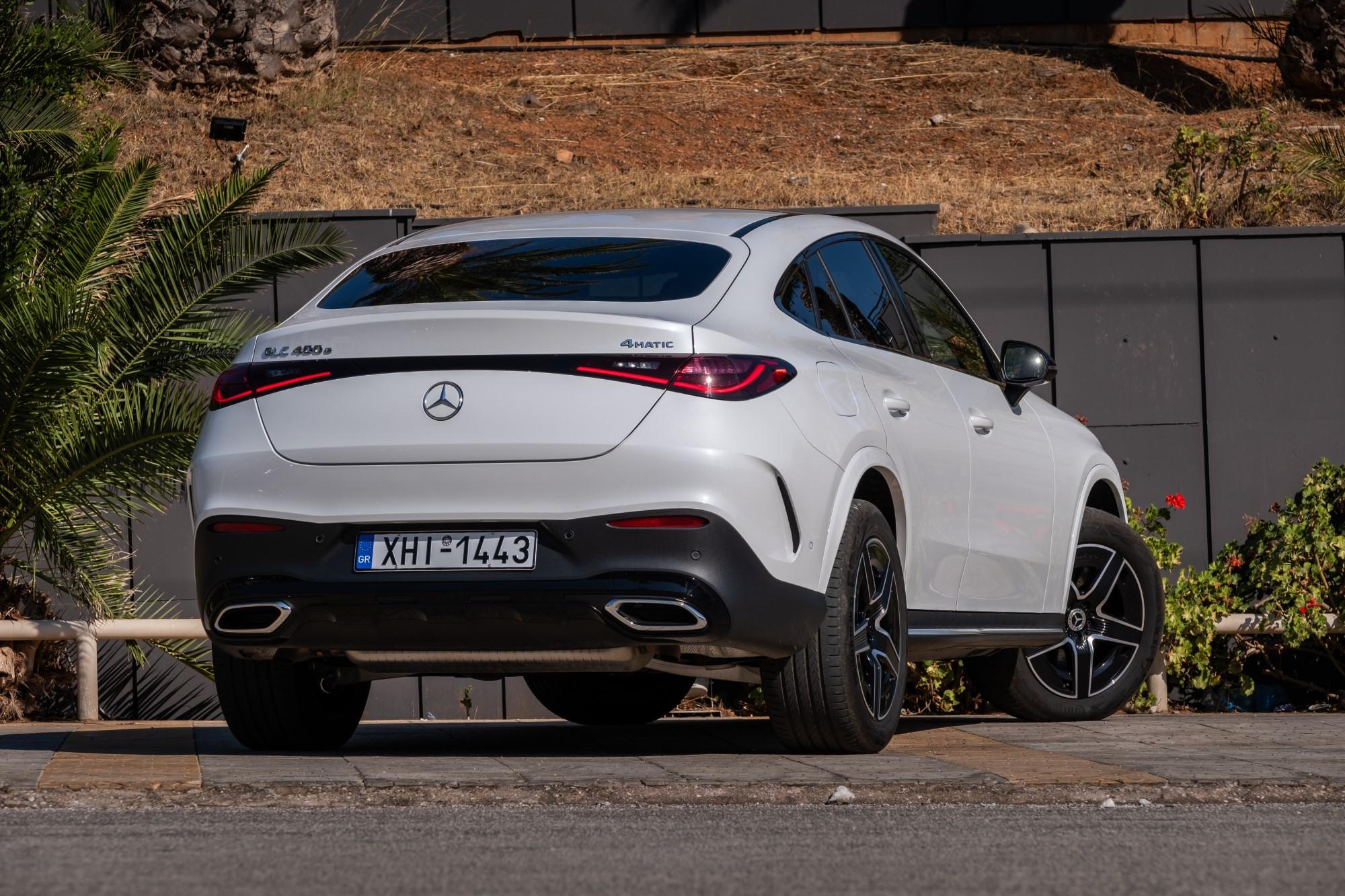 Test: Mercedes-Benz GLC 400 e Coupe facelift