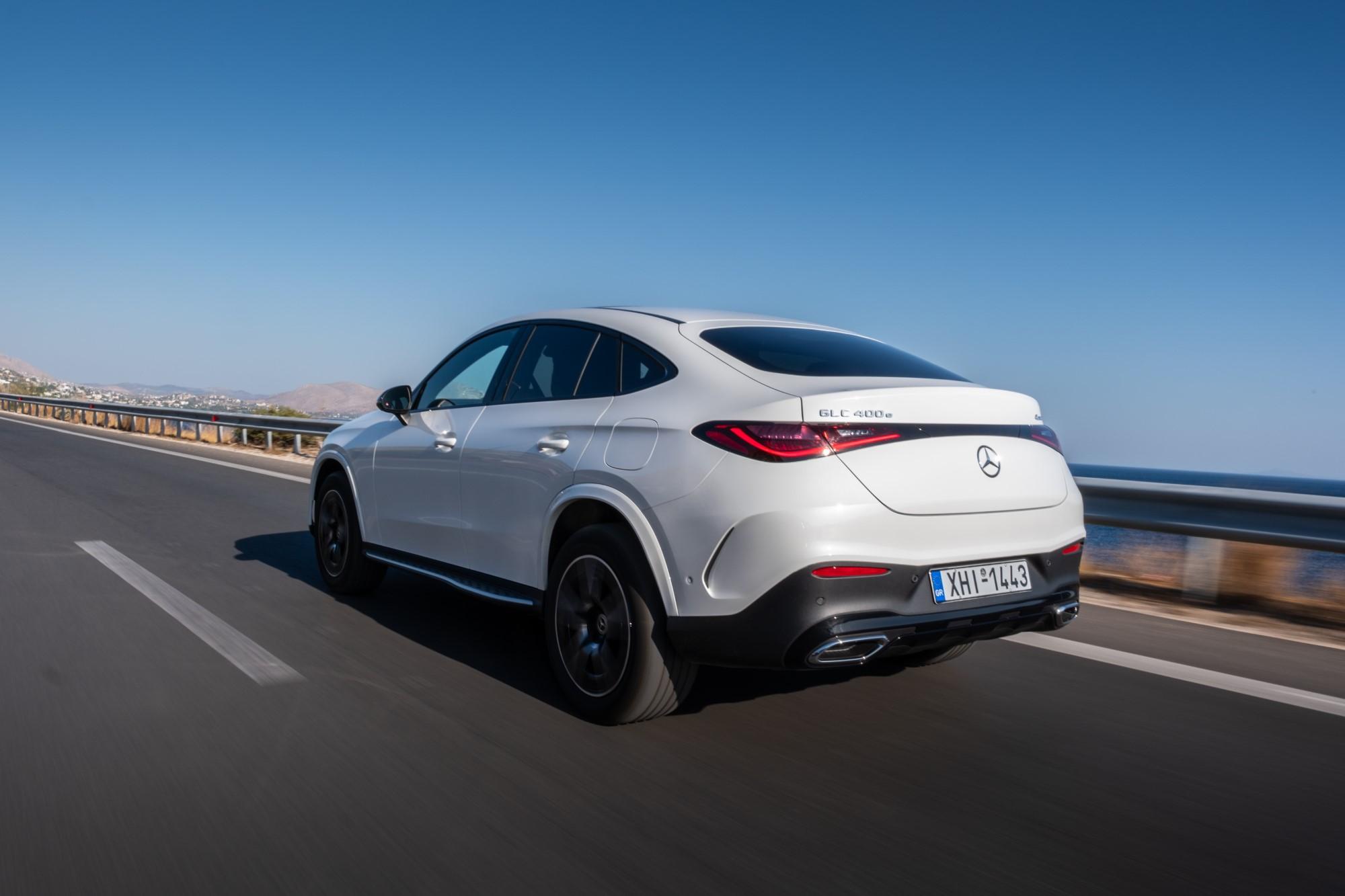 Test: Mercedes-Benz GLC 400 e Coupe facelift