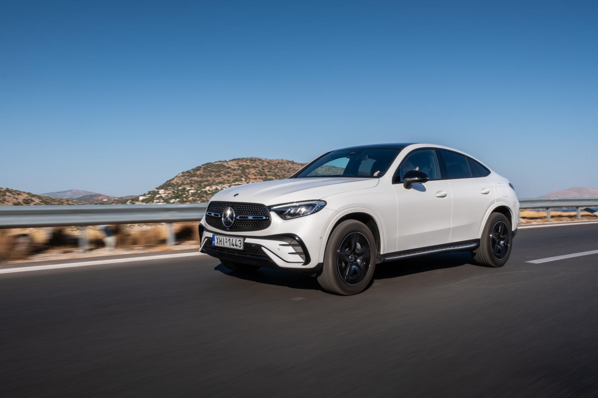 Test: Mercedes-Benz GLC 400 e Coupe facelift