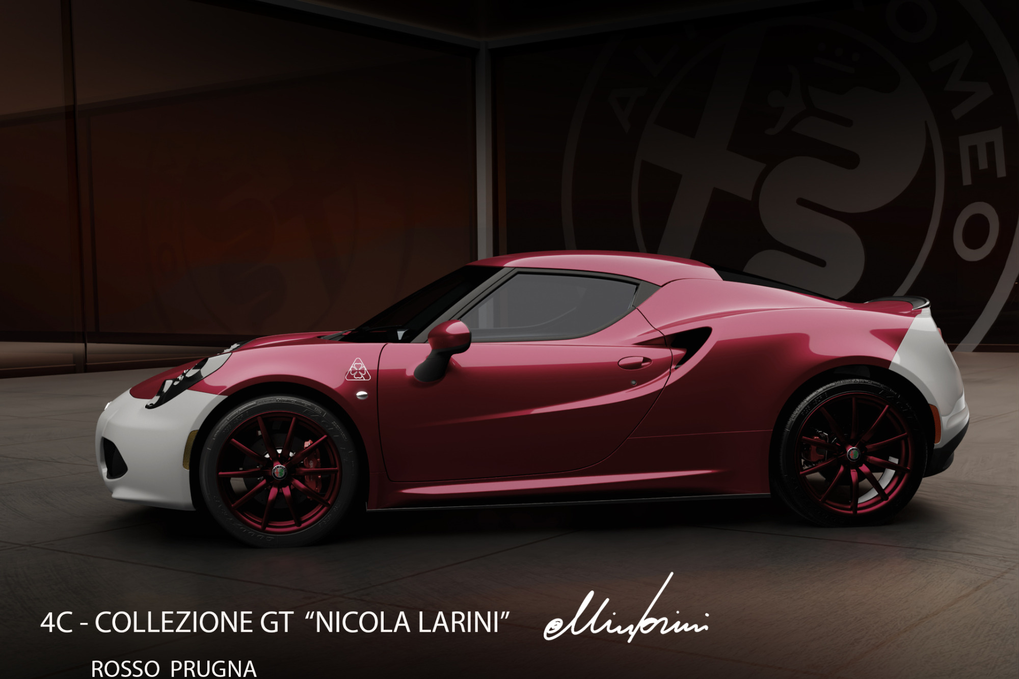 Alfa Romeo 4C Collezione: Συλλεκτική έκδοση προς τιμήν του Nicola Larini